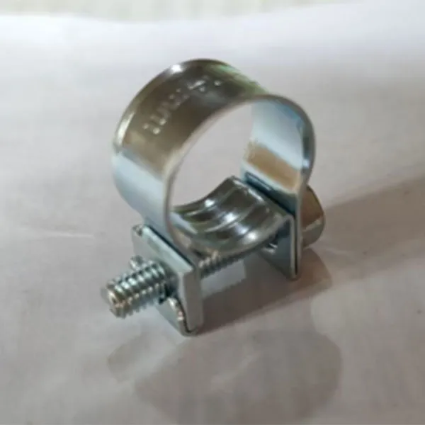 Мини-хомут для шлангов оцинкованный