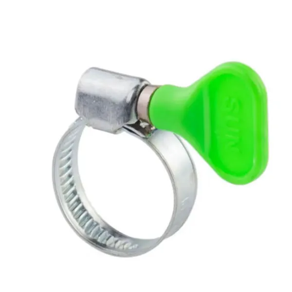 Немецкий полустальной хомут для шлангов с пластиковой ручкой