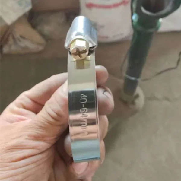 Немецкий полустальной хомут шириной 9 мм и 12 мм