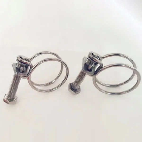 Нержавеющий двухпроволочный хомут