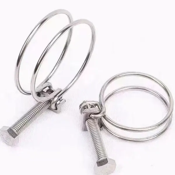 Нержавеющий двухпроволочный хомут