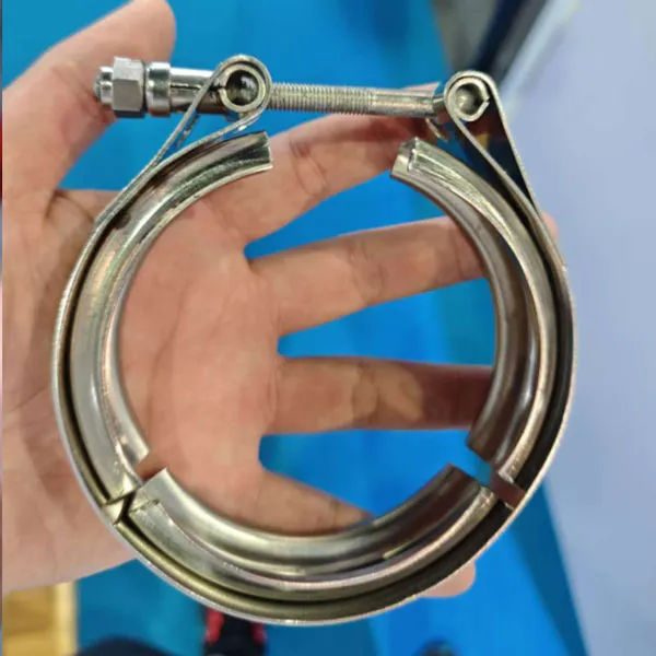 Нержавеющий хомут с V-образным пазом