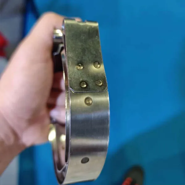 Нержавеющий хомут с V-образным пазом