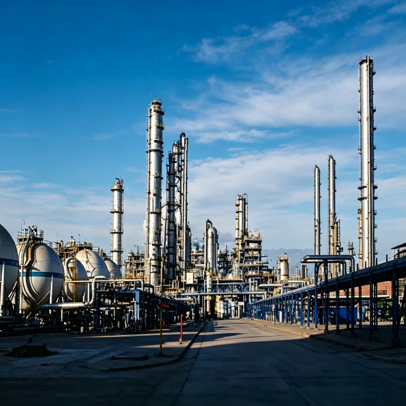 Стальные конструкции для нефтехимической промышленности