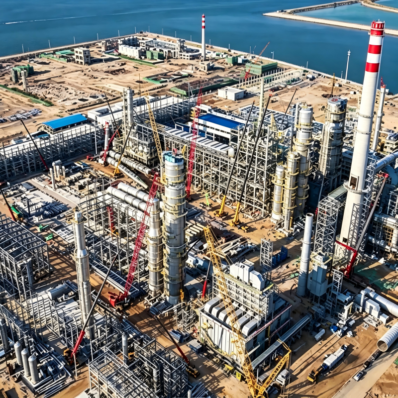 Стальные конструкции для нефтехимической промышленности