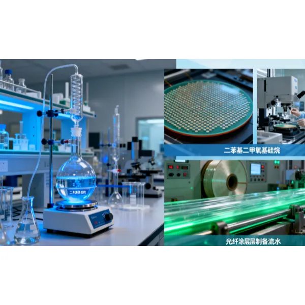 Применение фенильных промежуточных соединений: дифенилдиметоксисилан