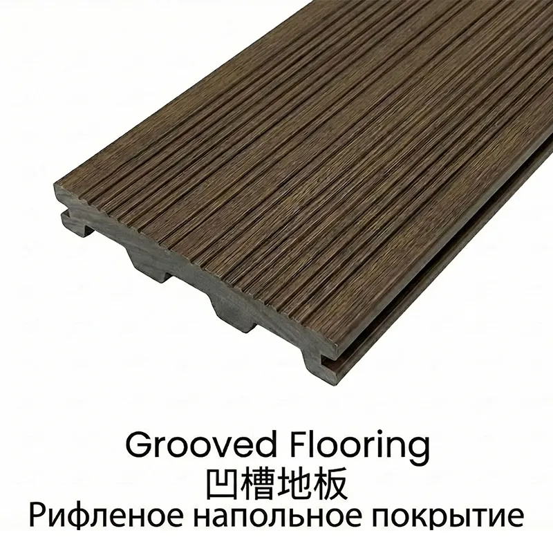 Напольное покрытие с пазами