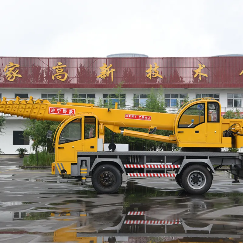 12-тонный самодельный кран