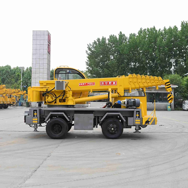 6-тонный 3.5-метровый 9-секционный самодельный кран