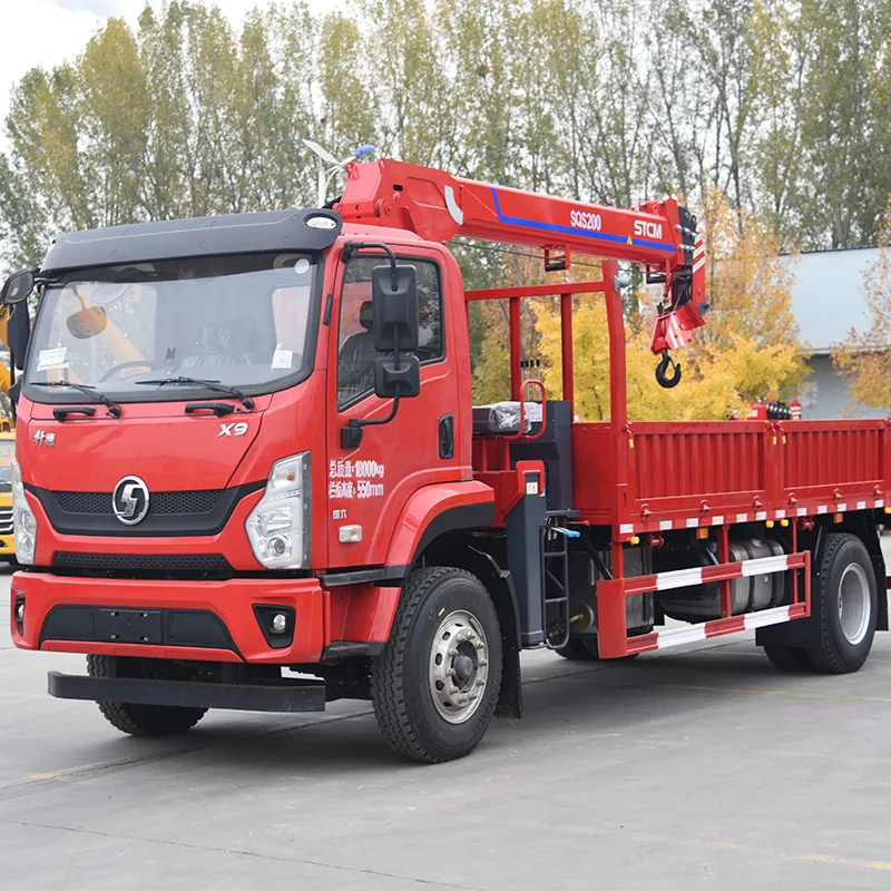 8-тонный кран-манипулятор Xuande X9