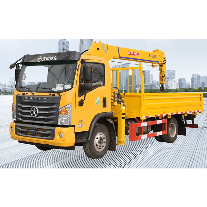 Jining Sitong представляет новую модель автокрана грузоподъёмностью 10 тонн