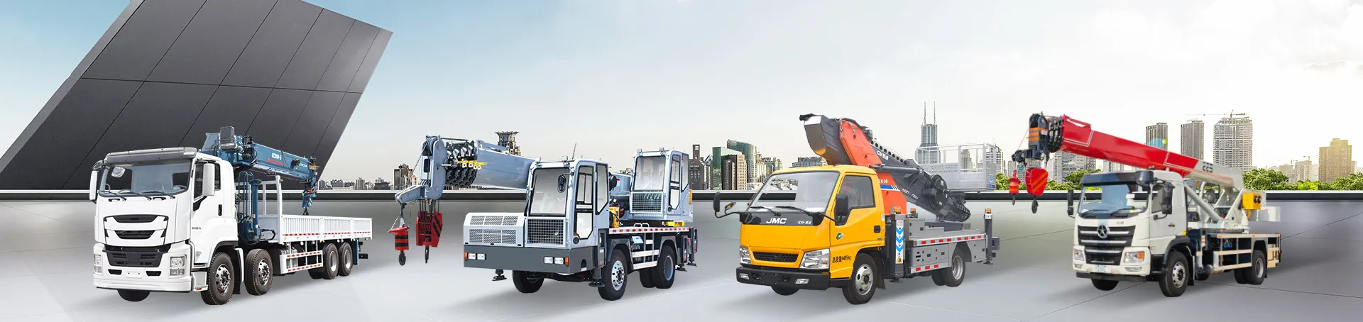 10-тонный паучий кран с управляемой стрелой