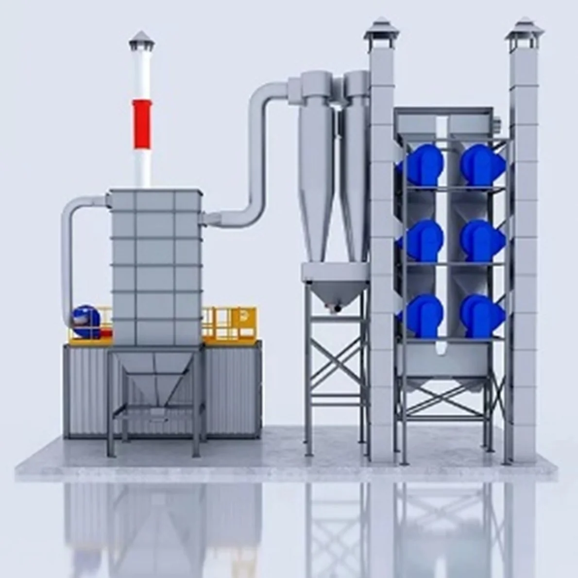 Китай: Очистка дымовых газов на сталелитейных заводах от надежных Поставщики