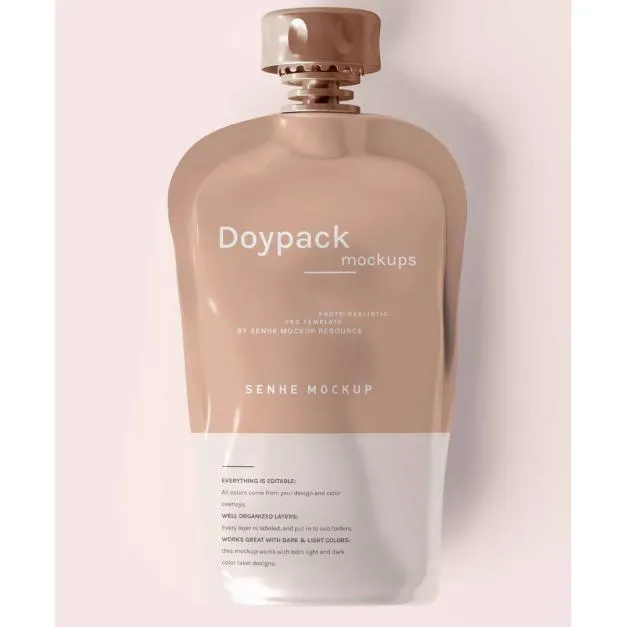 Дой-пак с штуцером для жидкостей