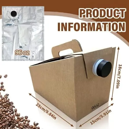 Пакеты Bag-in-Box с краном для сока и масла (1-20 л)