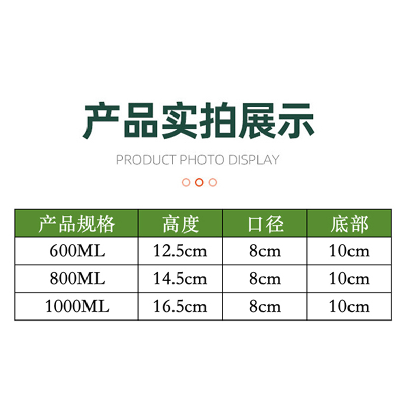 Банка для хранения из высокопрочного боросиликатного стекла с рельефным рисунком