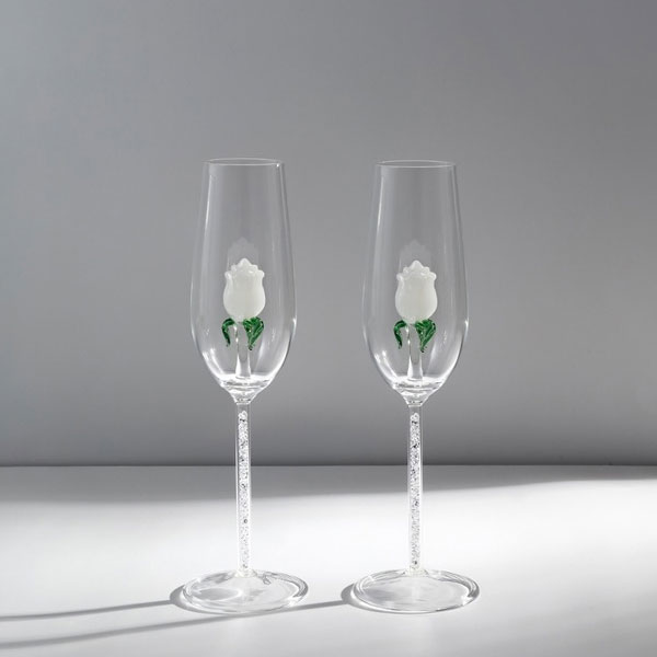 Бокал на ножке «Роза»