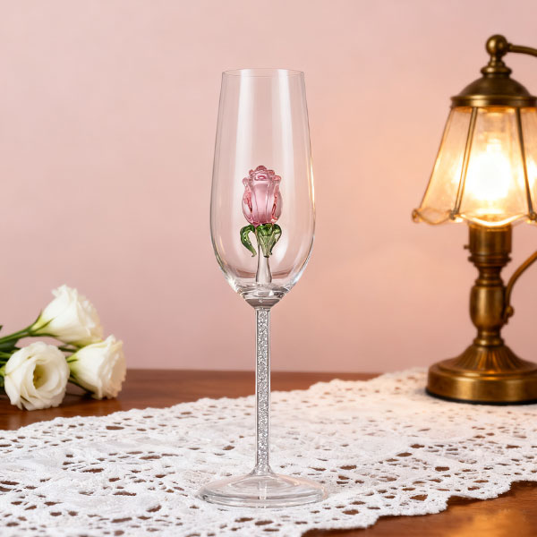 Бокал на ножке «Роза»