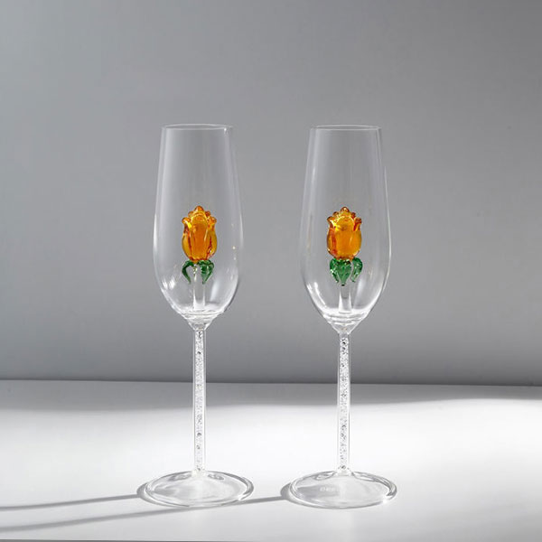 Бокал на ножке «Роза»