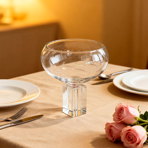 Бокал на утолщенной ножке