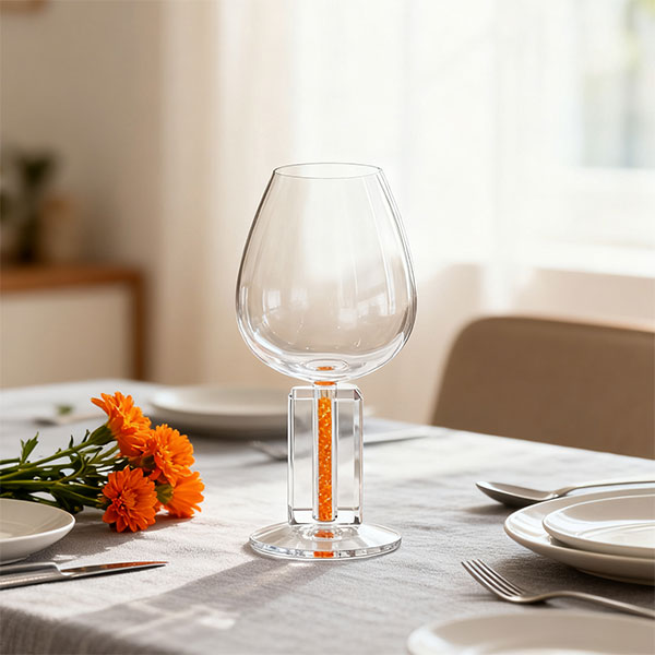 Бокал на утолщенной ножке