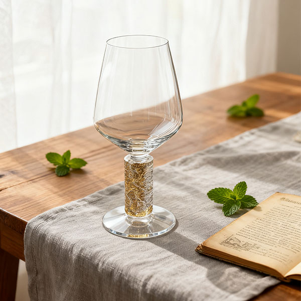 Бокал на утолщенной ножке