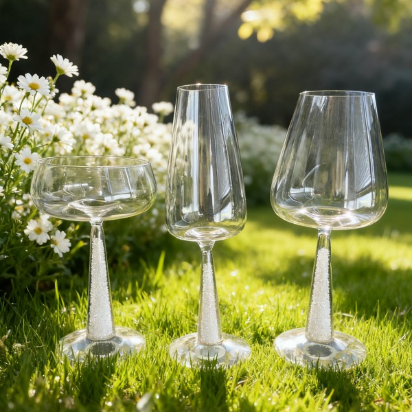 Бокал с ножкой «Колонна света»