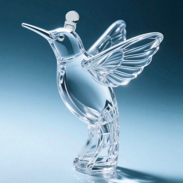 Винная бутылка в форме колибри