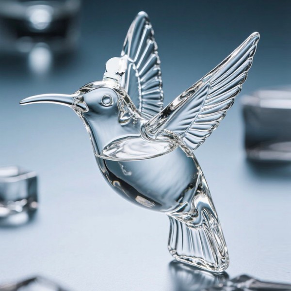 Винная бутылка в форме колибри