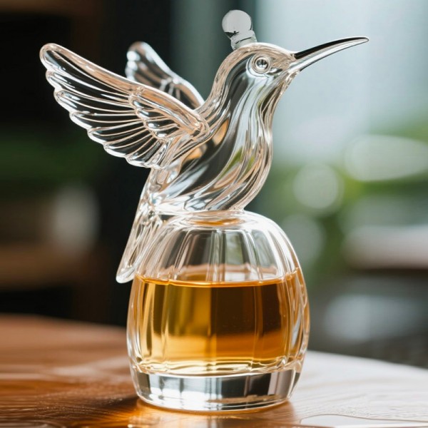 Винная бутылка в форме колибри