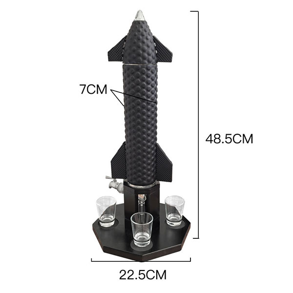 Заказные аксессуары для напитков в виде звездной стрелы