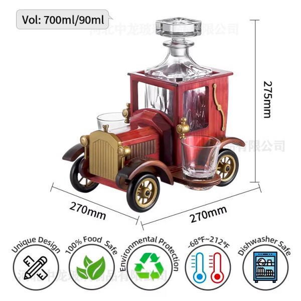 Заказные аксессуары для напитков в виде ретромобиля