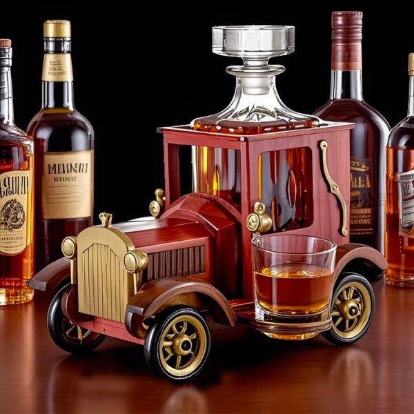 Заказные аксессуары для напитков в виде ретромобиля