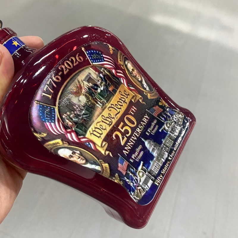 Памятная крафтовая бутылка, выпущенная к 250-летию основания Соединенных Штатов (1776-2026).