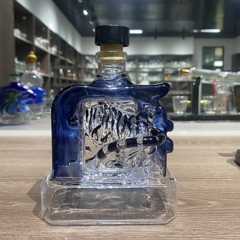 Памятные крафтовые стеклянные бутылки с символикой команды «Детройт Тайгерс».