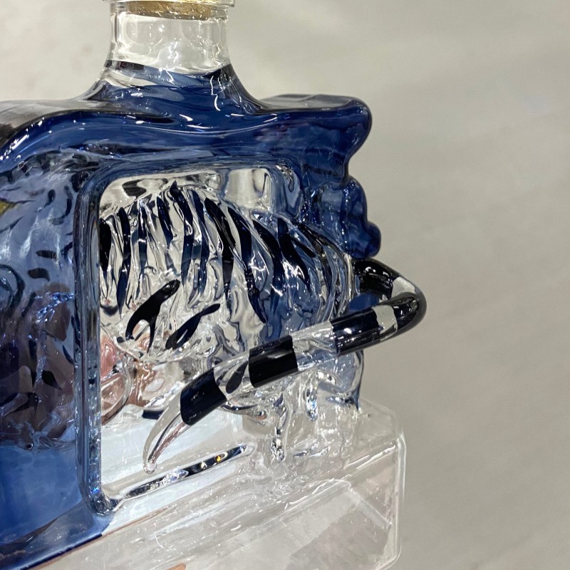 Памятные крафтовые стеклянные бутылки с символикой команды «Детройт Тайгерс».