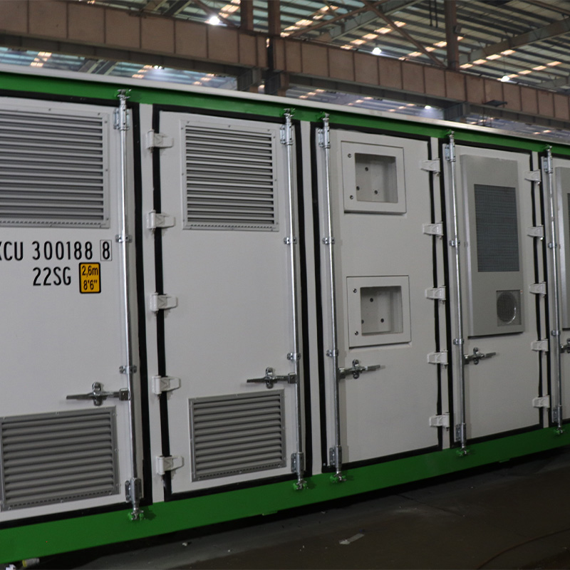20-футовый контейнер для накопителей энергии с воздушным охлаждением