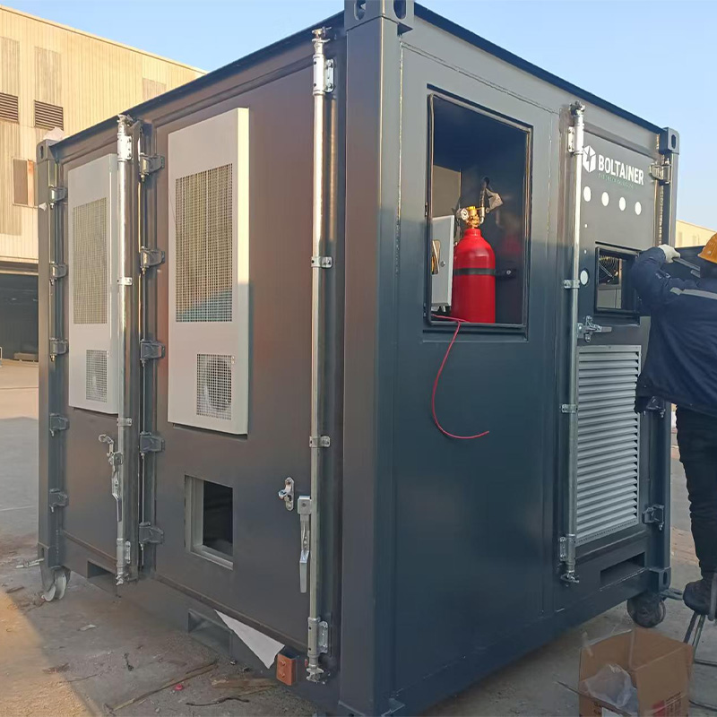 20-футовый контейнер для накопителей энергии с воздушным охлаждением