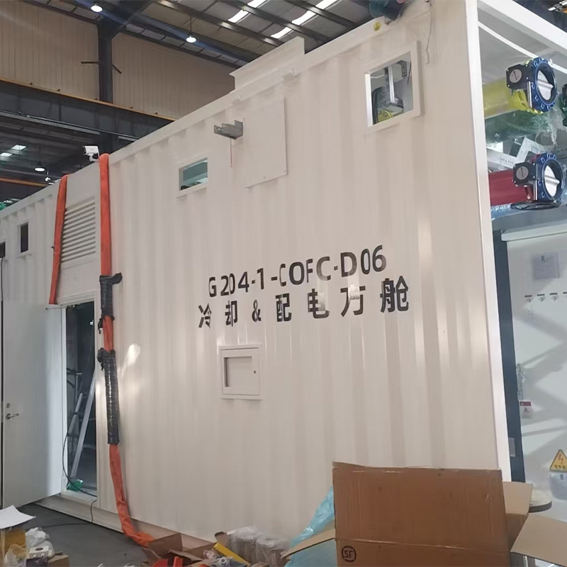 Контейнер для охлаждения и распределения электроэнергии