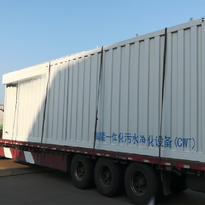 Полностью интеллектуальное контейнерное оборудование для очистки сточных вод