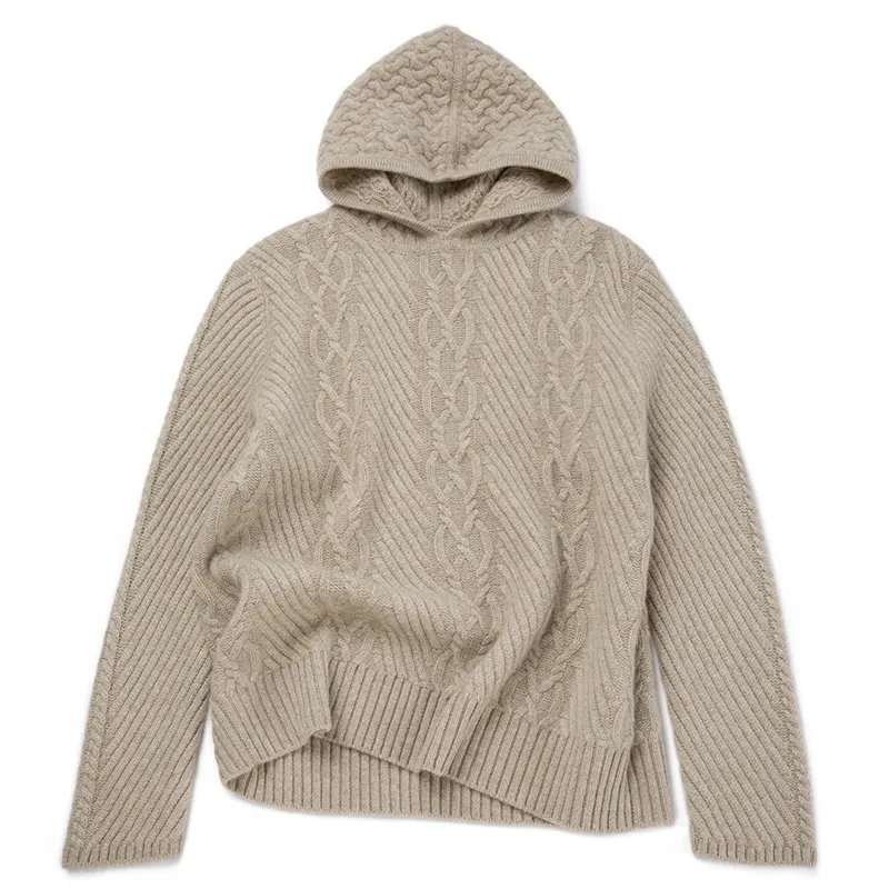 Кашемировый свитер с капюшоном BWS4030