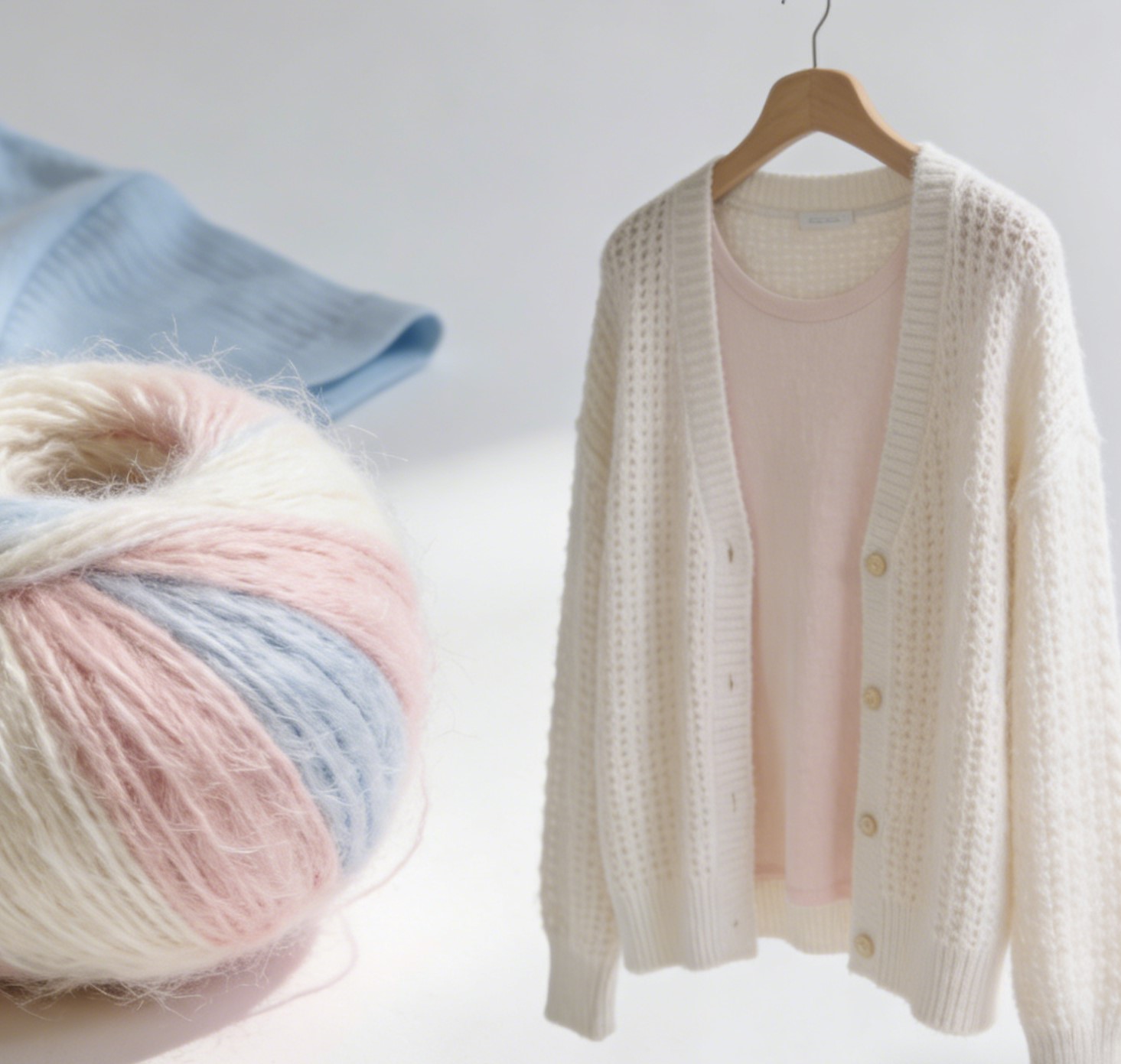 Описание пряжи — смесовая пряжа шелк-хлопок-кашемир