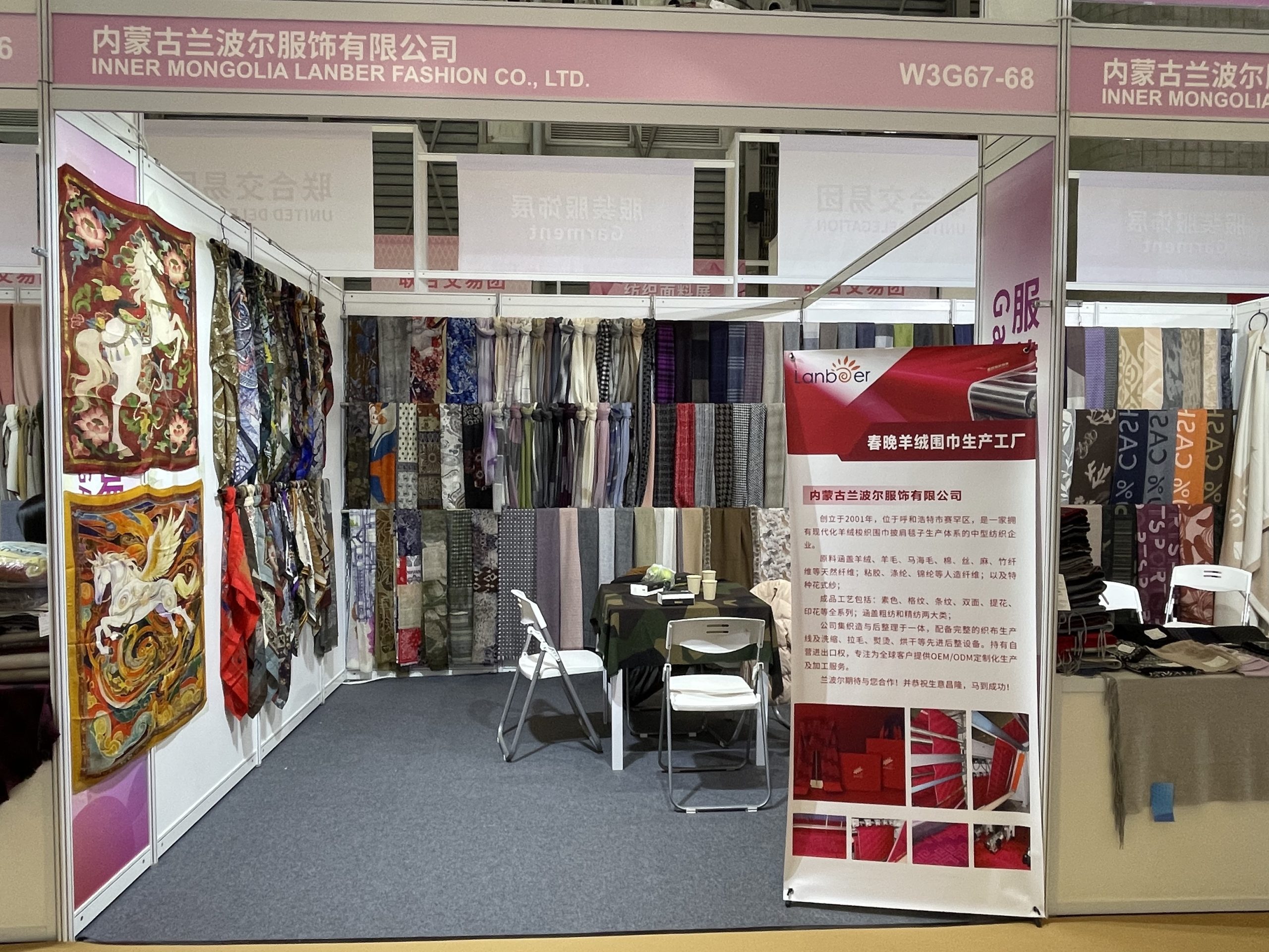 Ретроспектива экспонатов Inner Mongolia Lanber Fashion Co., Ltd.