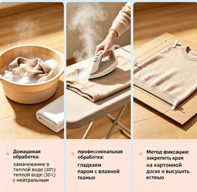 Советы по домашней и профессиональной восстановлению свалявшихся кашемировых свитеров