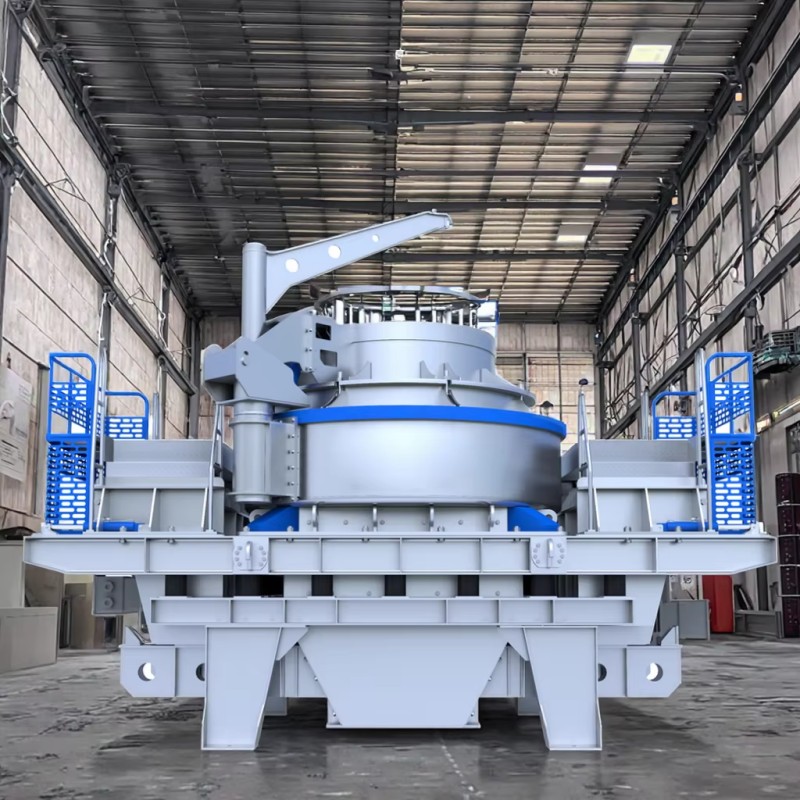 Вертикальная дробилка для производства песка