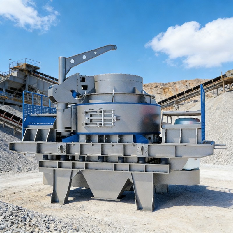 Вертикальная ударная дробилка