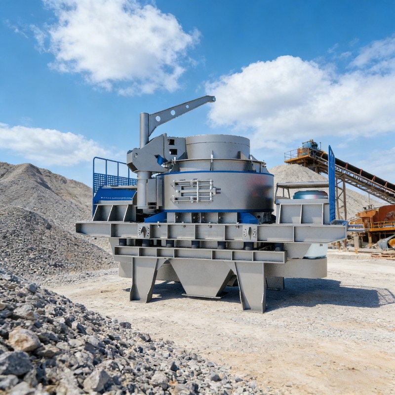 Вертикальная ударная дробилка