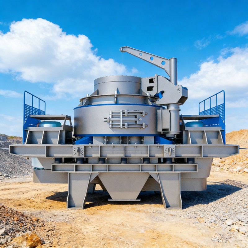 Вертикальная ударная дробилка