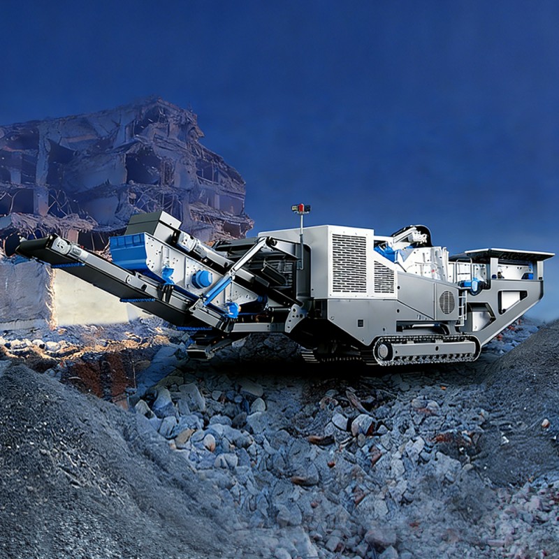 Гусеничная мобильная ударная дробилка