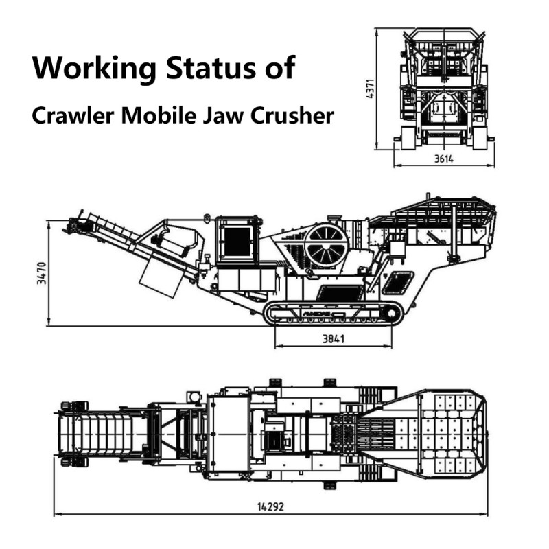 Гусеничная мобильная щековая дробилка DL106 – высокоэффективное крупнозернистое дробление, открывающее новые горизонты в горнодобывающей промышленности.